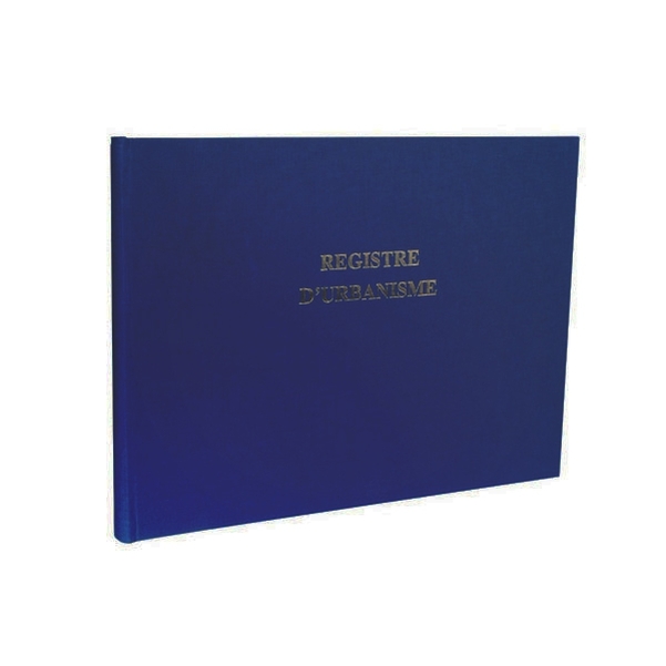Registre d'urbanisme toilé 200 pages