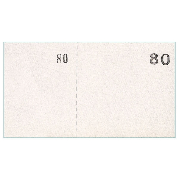 Carnet de 100 tickets numérotés tous usages