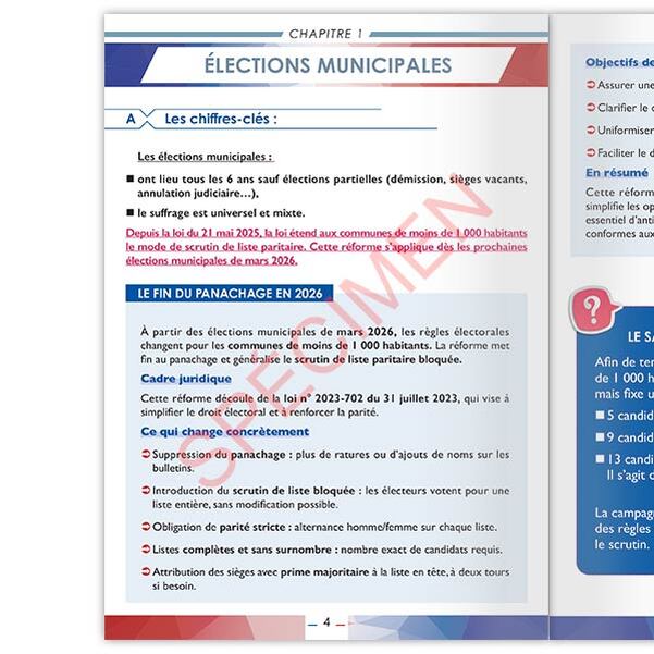 Guide des Élections (Municipales / Présidentielles / Législatives) - Vignette 3