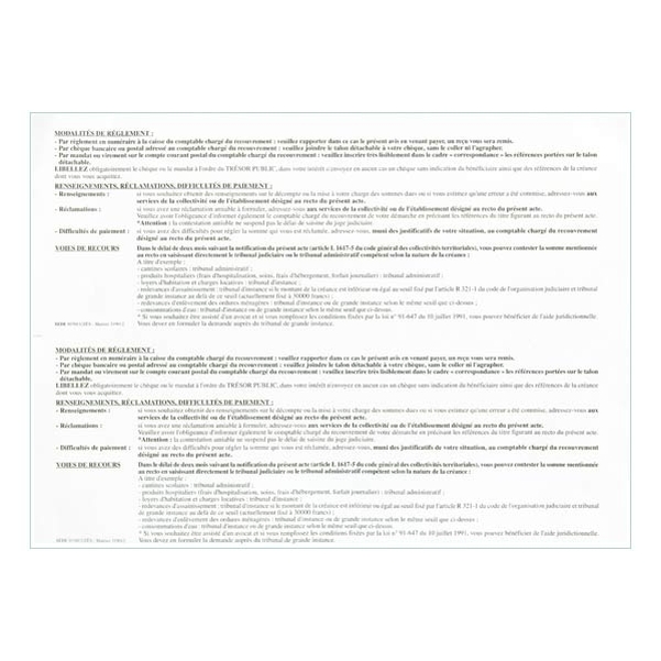 Titre de recettes - Vignette 2
