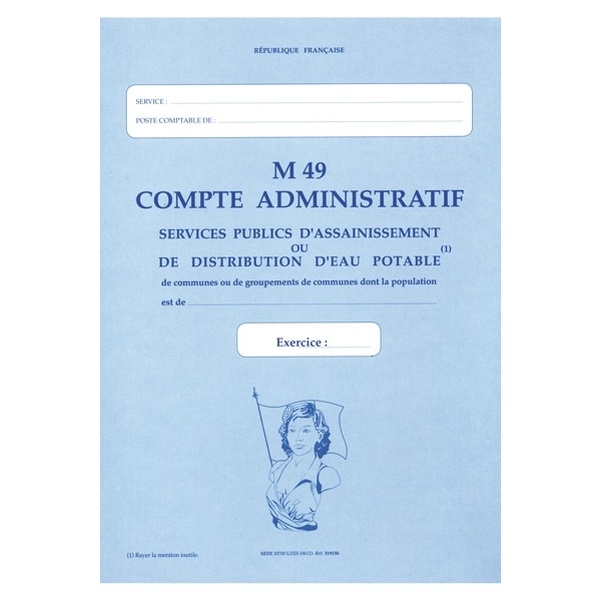 Chemise pour compte administratif M4