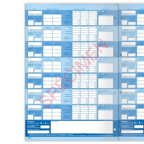 Carnet sanitaire piscine - Vignette 4