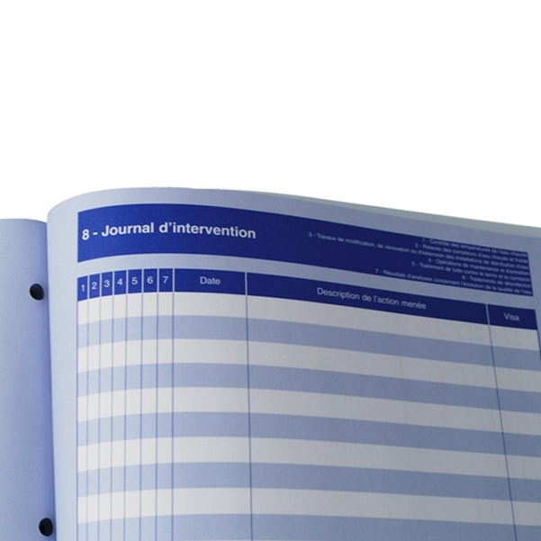 Carnet sanitaire pour eau et eau chaude sanitaire - Vignette 3