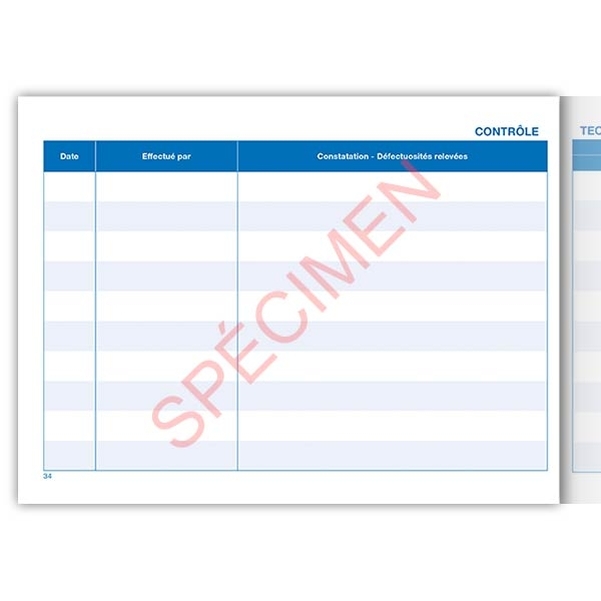 Carnet de bord pour véhicule, voiture, camion, utilitaire - Vignette 5