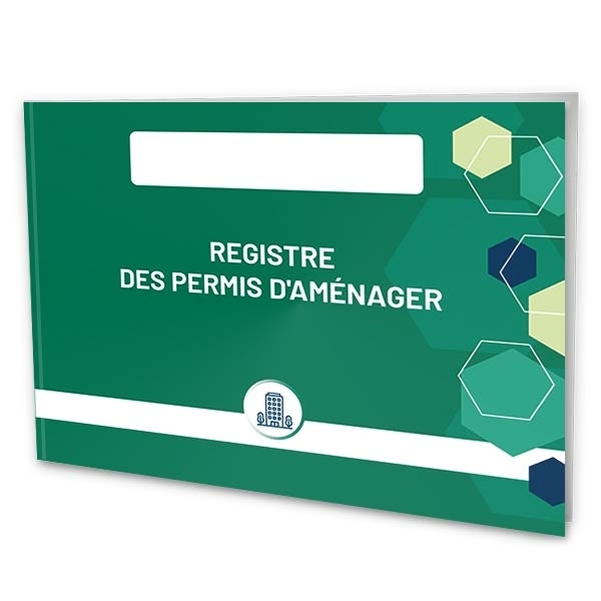 Registre des demandes de permis d'aménager