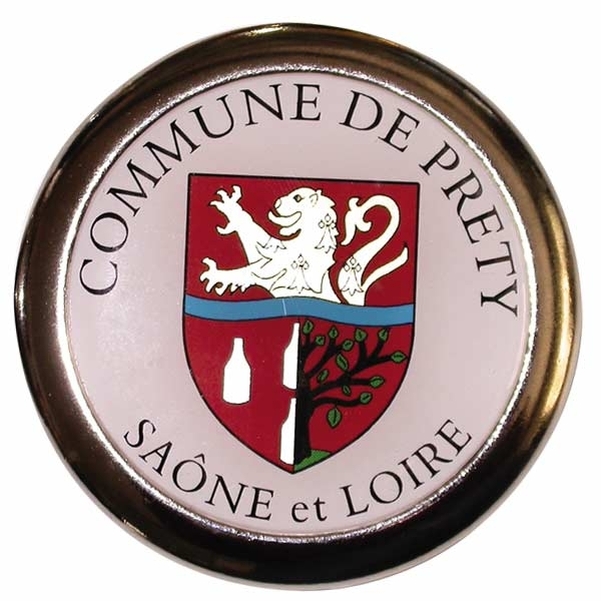 Médaille dôme époxy diam. 70 mm