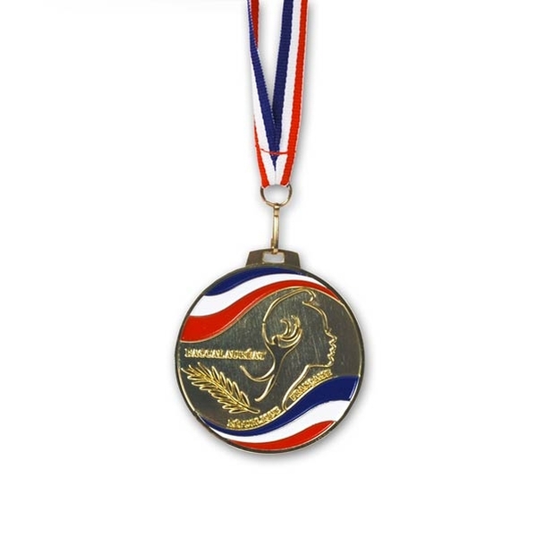 Médaille Baccalauréat avec ruban