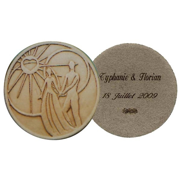 Médaille Union argent avec gravure et écrin
