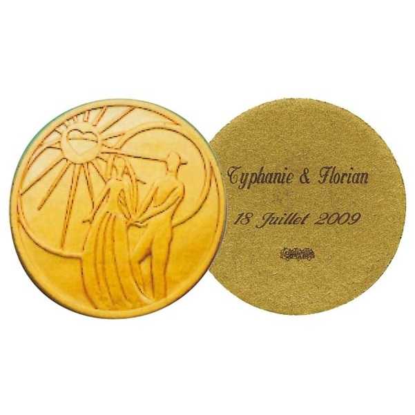 Médaille Union or avec gravure et écrin
