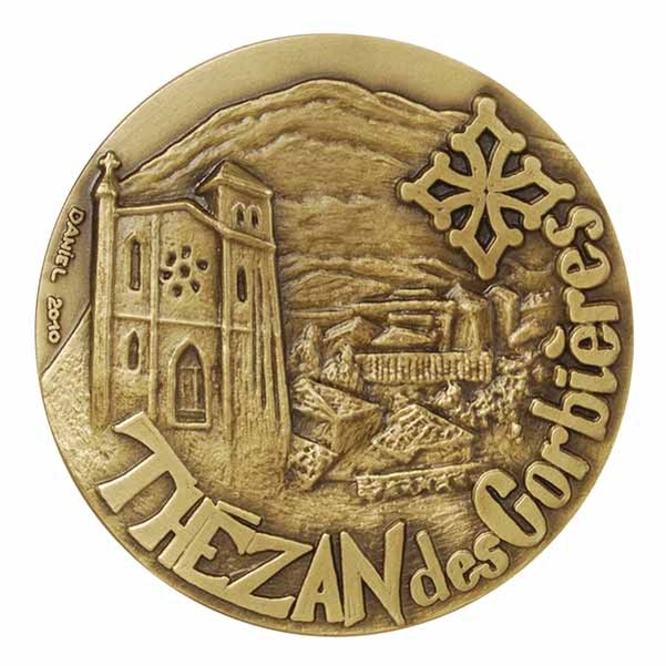 Matrice en relief 3D diam.70 mm pour médaille orfèvrerie - Vignette 2