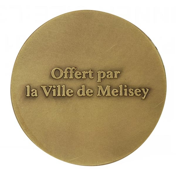 Matrice Texte diam.60 mm pour médaille orfèvrerie