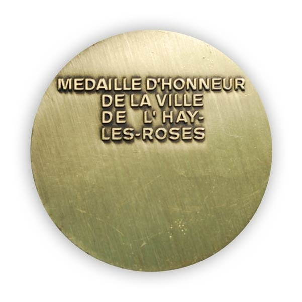 Médaille de ville Zamac Ø 60 mm - Vignette 2