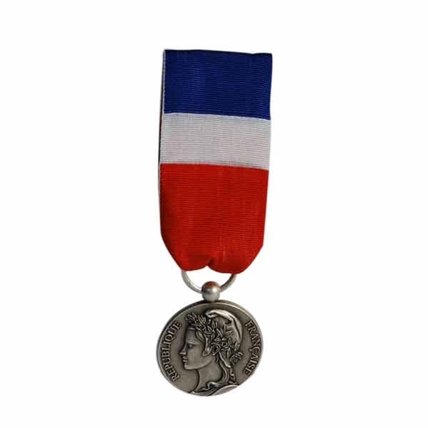Médaille du travail 20 ans grade argent (secteur privé)