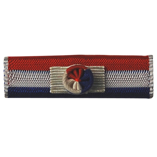 Barrette ancienneté du travail classe or