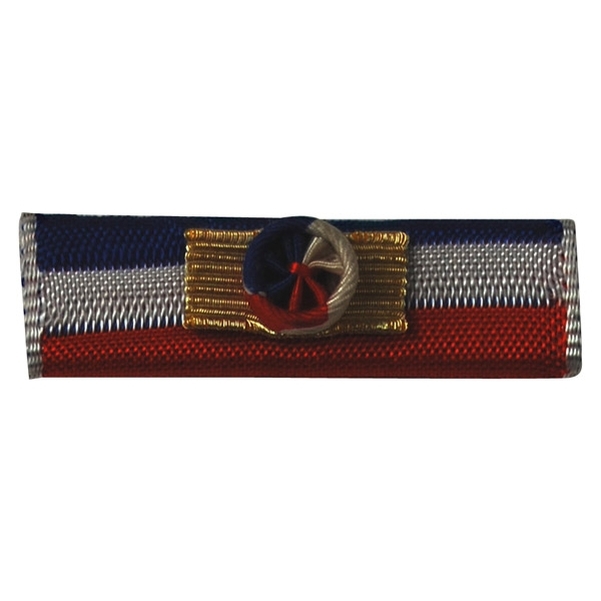 Barrette ancienneté du travail classe grand or