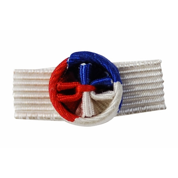 Rosette ancienneté du travail classe or