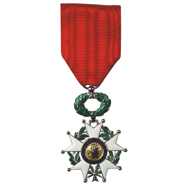 Médaille ordre de la légion d'honneur en métal argenté