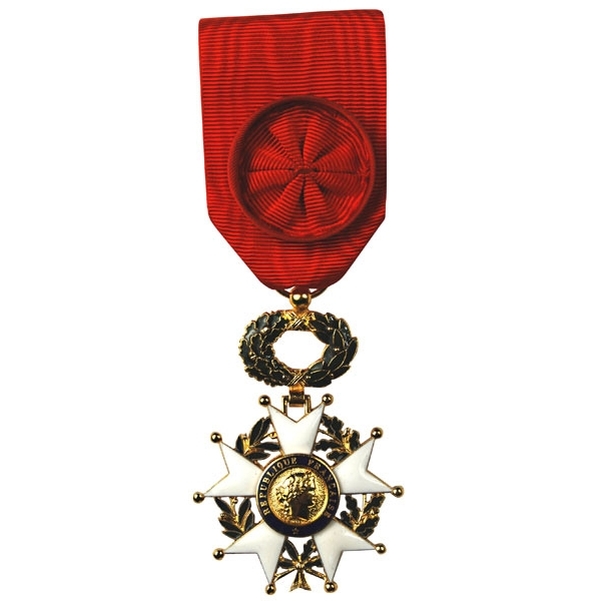 Médaille ordre de la légion d'honneur en métal doré