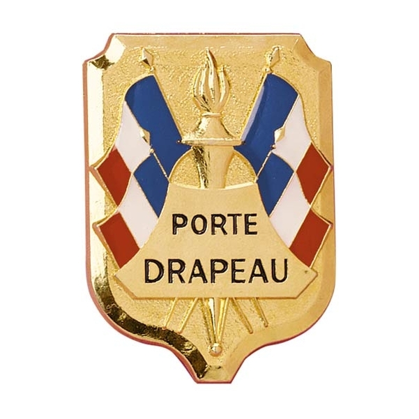 Insigne porte drapeau grand modèle