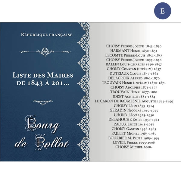 Affiche des maires 50x65 cm - Vignette 5