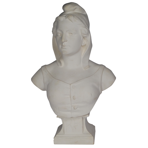 Buste Marianne Dubois blanc