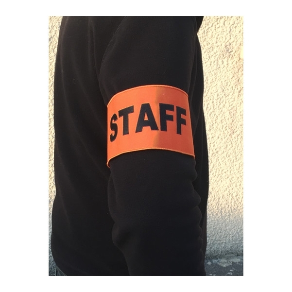 Brassard fluo personnalisé