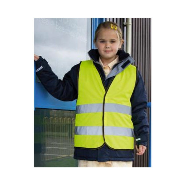 Gilet de sécurité fluorescent pour enfant