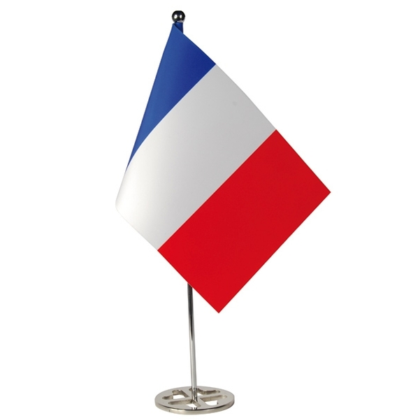 Drapeau de table prestige Français