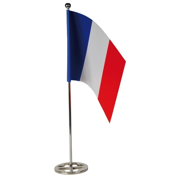 Drapeau de table prestige Français - Vignette 2