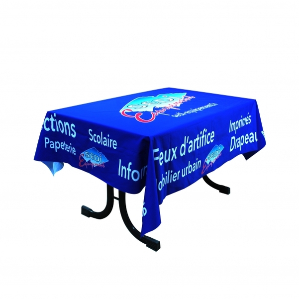 Tapis de table personnalisé larg.200 cm