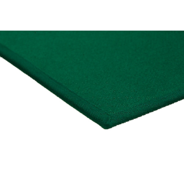 Tapis de table vert coupé à vif - Vignette 2