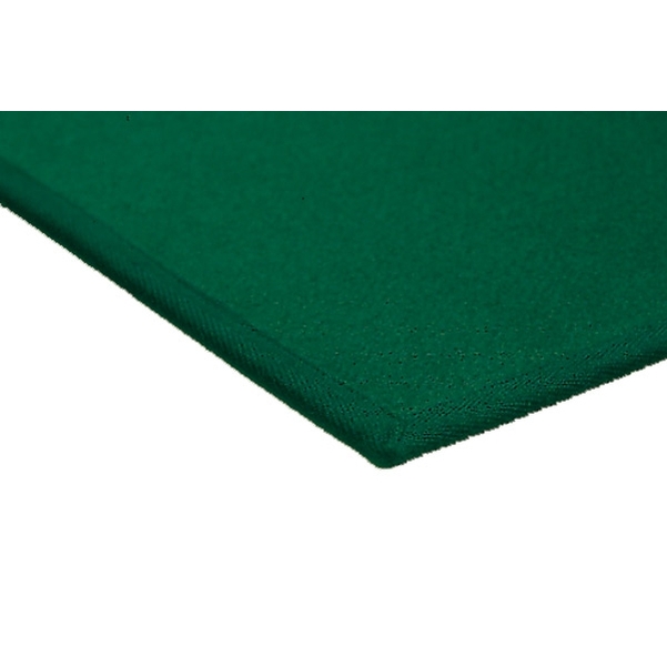 Tapis de table vert avec galon assorti - Vignette 2