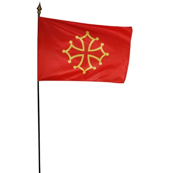 Drapeau province ou région 80x120 cm