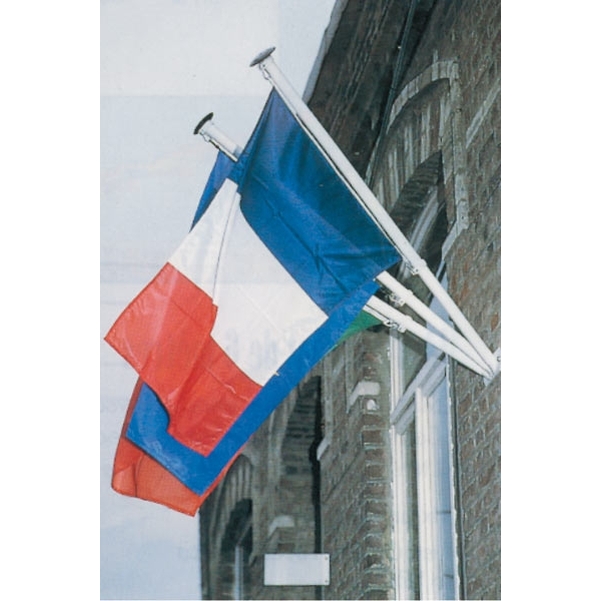 Mât de façade aluminium L.2 m