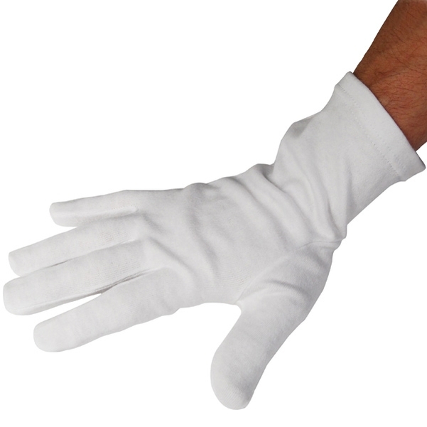 Gants blancs de cérémonie - Vignette 2