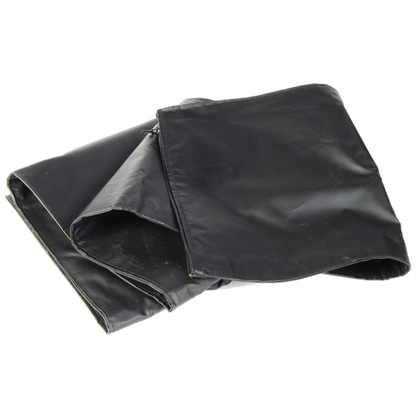 Etui de transport pour drapeau en moleskine noir