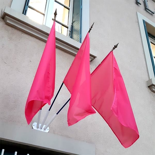 Drapeau Octobre Rose 40x60 cm - UNI - Vignette 2