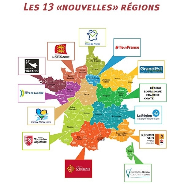 Drapeau province ou région 80x120 cm - Recyclé - Vignette 3