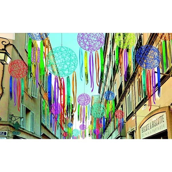 Décor ATTRAPE-REVES 2D 300 CM FIBRE DE VERRE Colorisée - Vignette 2