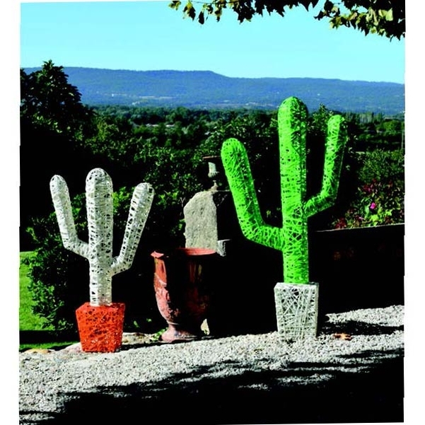 Décor CACTUS TEXAS 3D 170 CM FIBRE DE VERRE Colorisée - Vignette 2
