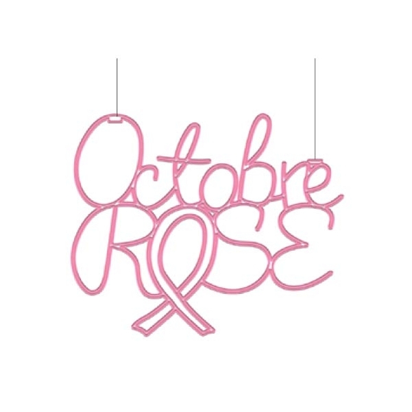 Décor OCTOBRE ROSE 2D