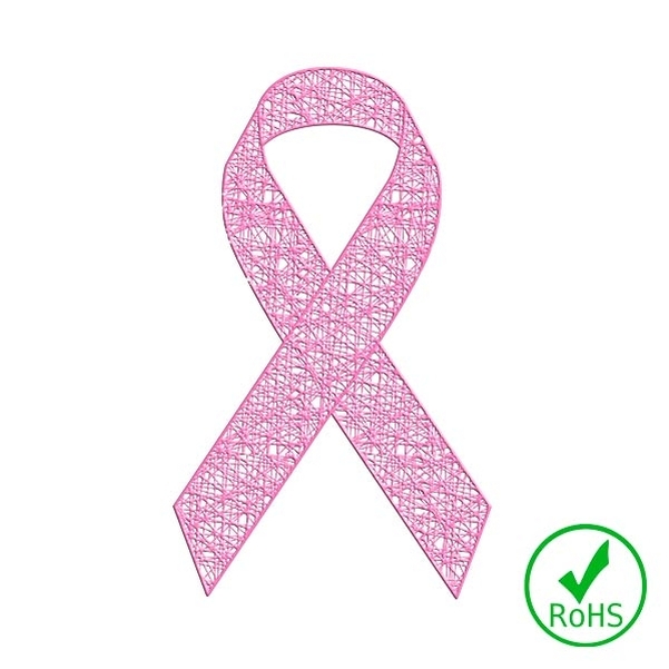 Décor RUBAN ROSE 2D H 1.50M L 0.70M