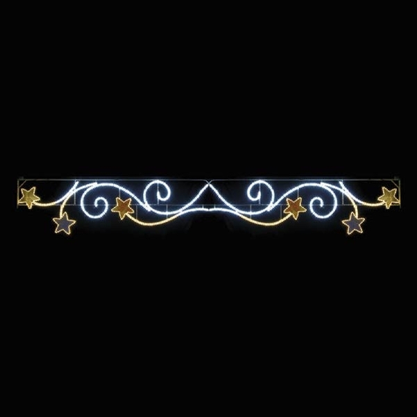 Voûte Lumicolor Naissance L 6.40 m Led pétillant
