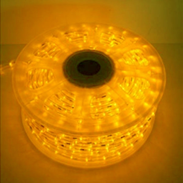 Cordon lumineux jaune 30 Leds - Rouleau de 44 m