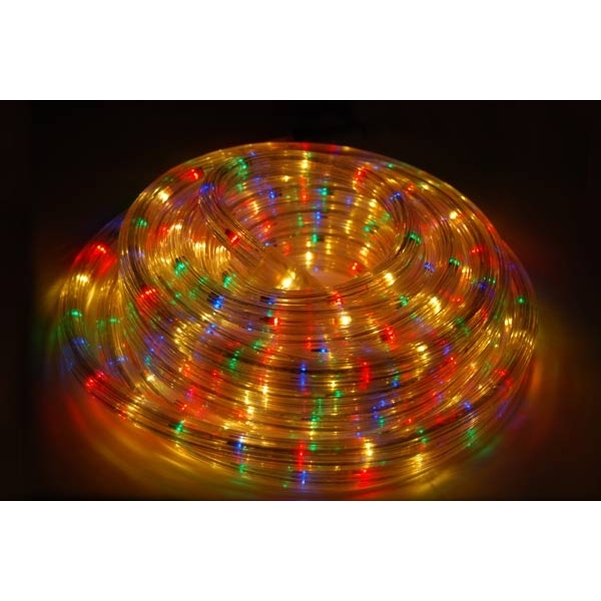 Cordon lumineux multicolore 30 Leds - Rouleau de 44 m