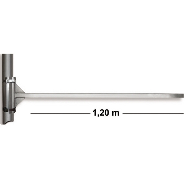 Potence alu pour suspension - L.1,20 m