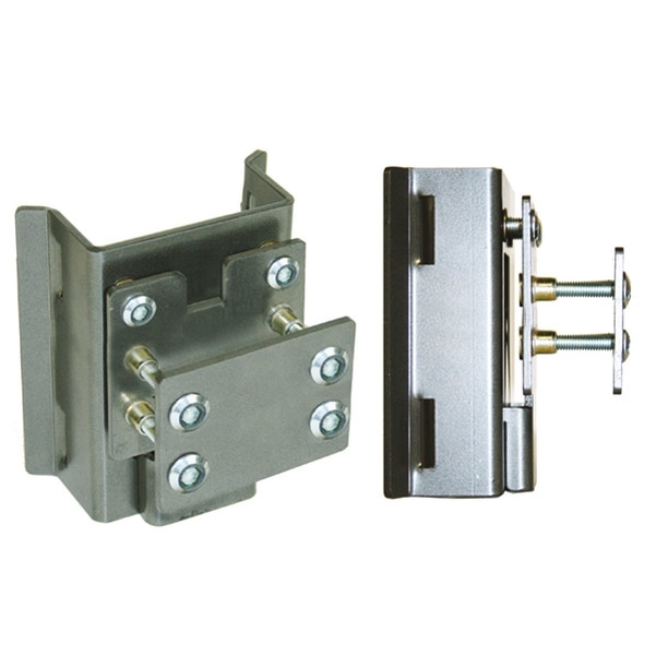 Lot de 2 attaches pour motifs sur poteau