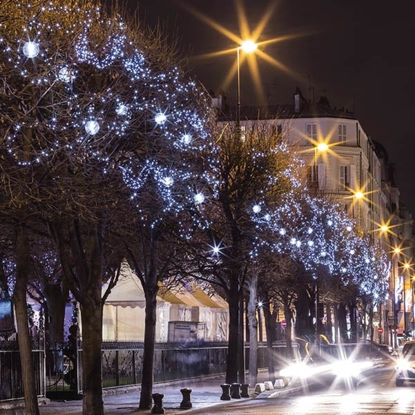 Guirlande LED Boa à effet comète - L.1m