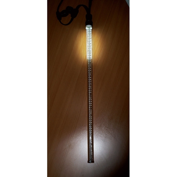 Kit rideau de 5 avalanches LED - H.108 cm