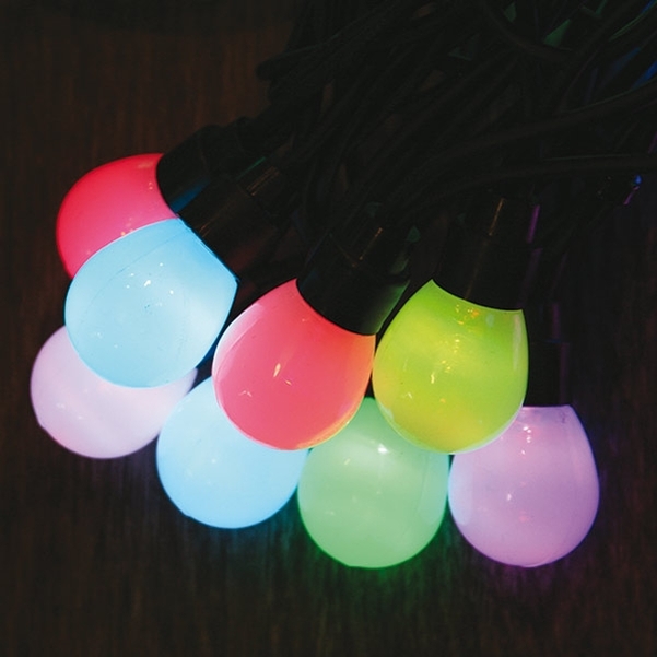 Guirlande LED 230V à changement de couleur - L.10m - Vignette 2